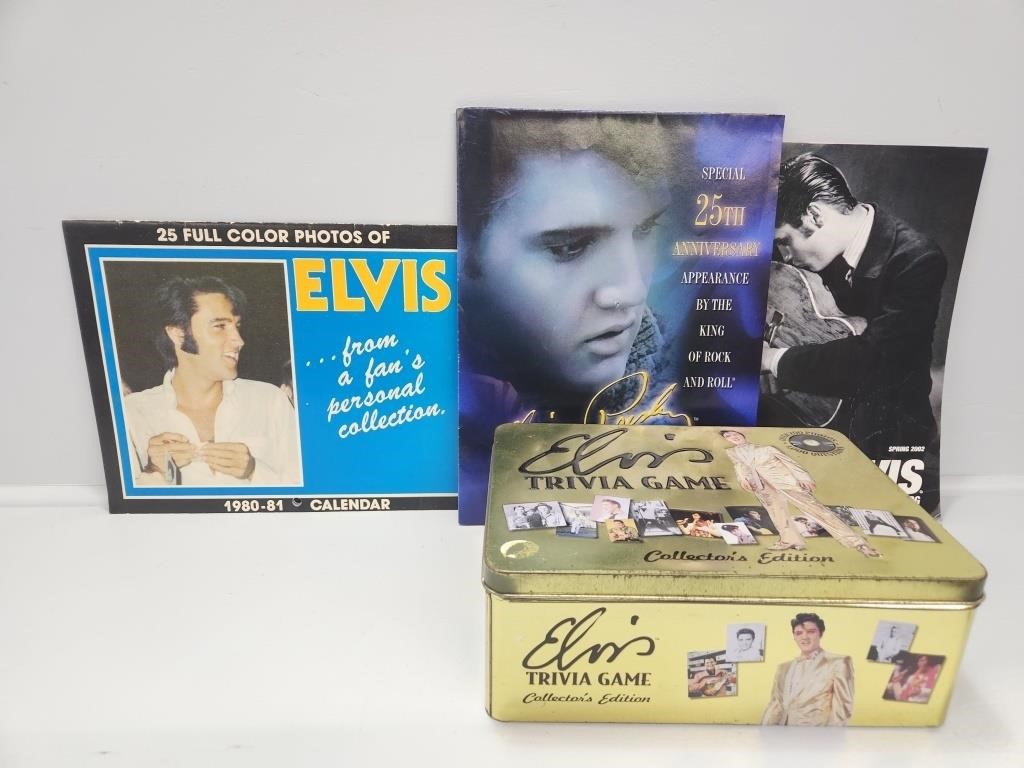 Elvis Trivia Game, Elvis Magazines