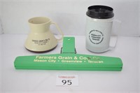 (3) Farmers Grain & Coal Co. Items