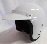 1960's motorcycle helmet w/ visor, model JR -