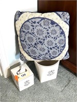 Nina Campbell Tissue Box,Trash Can,NP Pillow