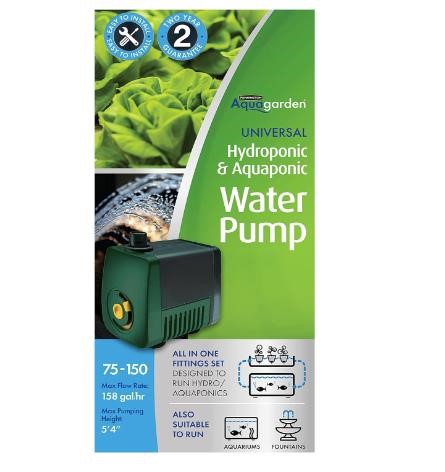 Aquagarden Universal Hydroponic Water Pump