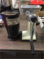 Grinder & coffee grinder
