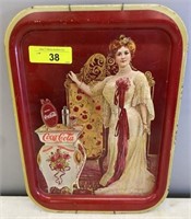 1903 NORTON METAL COCA-COLA TRAY