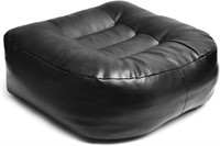 Thick Leather Car Seat Cushion - Portable