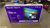 HISENSE ROKU TV 58" TV IN ORIGINAL BOX