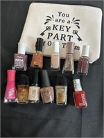 Nail Polish And Bag