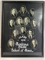 Classic 1924 Montana State School Of Mines