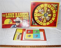 VINTAGE LONE RANGER & TONTO BOARD GAME