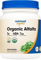 Sealed - Nutricost Organic Alfalfa Powder