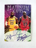 Platinum Ink Michael Jordan Lebron James Facs Auto