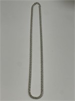 STERLING SILVER 925 WHEATLINK CHAIN 24 1/4"