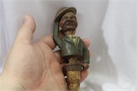 A Vintage German Wooden Figueral Cork Stopper