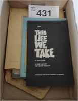 Booklet Lot – The Life We Take / Souvenir Book of