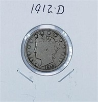 1912-D Liberty Nickel