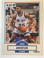 NICK ANDERSON FLEER CARD-MAGIC