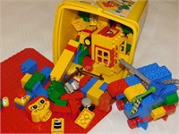 Legos Toys in Original Tub with Base