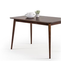 ZINUS Jen 47 Inch Wood Dining Table / Solid Wood