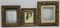 3pcs Vintage Picture Frames