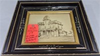 Vintage Pictures of Kitchell Mansion, Pana, Il
