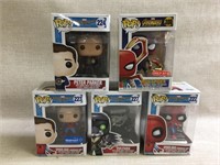 5 Spider-Man/ Avengers Funko POPS