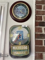 Two Golfing clocks