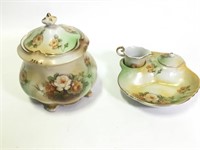 RS Prussia Serving Berry Bowl Creamer Biscuit Jar