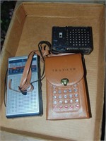 (3) Vintage/Retro Pocket Type Radio's