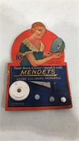 NOS Mendeta leak repair kit.  New on card