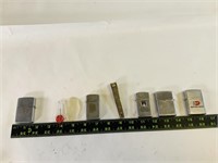 5pcs misc zippo style lighters