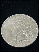 1926-D Silver Peace Dollar EF