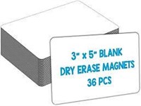 Imagame 3"x5" Blank Dry Erase Index Cards AZ26