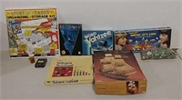Lot of misc games and ship model
