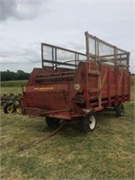 Silage Wagon With JD Running Gear