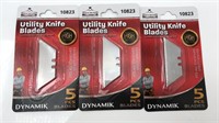 New 3 5pks Utility Blades