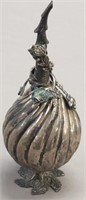 Sterling Silver Figural Ink Well