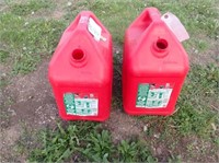 (2) Enviro Flo 5 Gal. Gas Cans