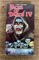 Faces of Death IV VHS tape