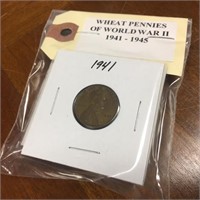 Wheat pennies of WWII