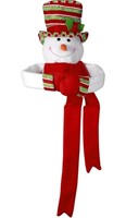 (new)Unomor Christmas Tree Topper Snowman Head