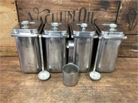 Milk Bar Syrup Canisters x 4 with Ldels #2