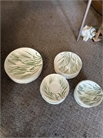 Wheat Americana China Plate Set