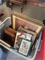 Picture Frames, Tin Containers & Baskets in