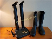 PEET Original 2-Shoe Dryer and Rubber Boots