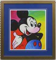 Mickey Mouse Giclee By Peter Max