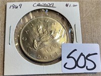 1969 CANADA DOLLAR