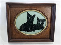 Victorian Frame Scotty Dogs - Very heavy