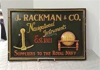 J. Ruckman & Co Wall Plaque