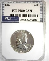 1962 Franklin PR70 CAM LISTS $750 IN 69 CAM