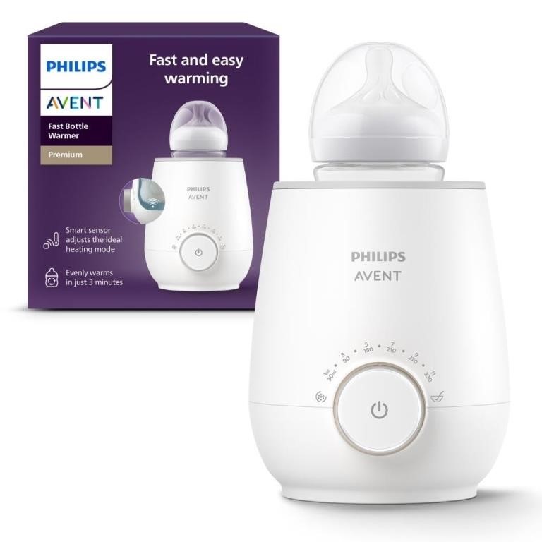 Philips AVENT Fast Baby Bottle Warmer with Smart