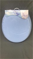 New Blue Soft Toilet Seat And Lid